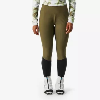 Женские брюки Wedze, цвет verde oliva dorado/khaki/khaki