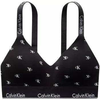 Женские бюстгальтеры Calvin Klein, PCS-Black with Letters