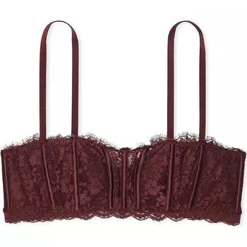 Женские бюстгальтеры Victoria's Secret, бургунди-коричневый/бургунди-коричневый