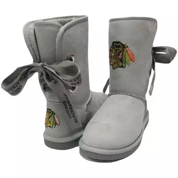 Женские бутсы Cuce Chicago Blackhawks Champion Ribbon Boots