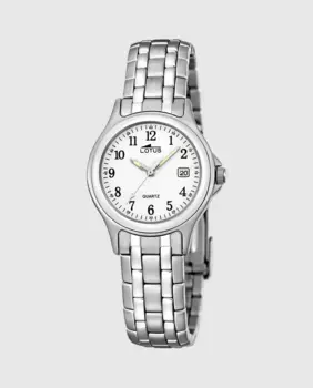Женские часы 15151/A Acero Classico в серебристой стали LOTUS, серебряный