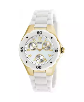 Женские часы 18796 Angel Quartz Chronograph с белым циферблатом Invicta, белый