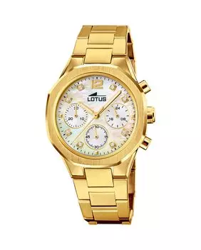 Женские часы 18871/1 Excellence из золотой стали LOTUS, золотой