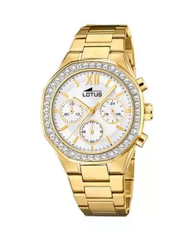 Женские часы 18873/1 Excellence из золотой стали LOTUS, золотой