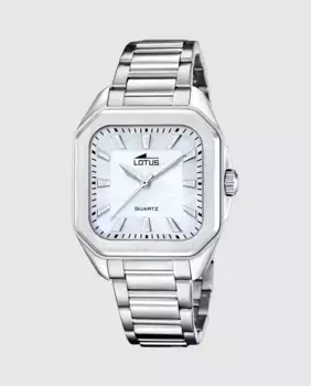 Женские часы 18967/2 Square Series Silver Steel LOTUS, серебряный