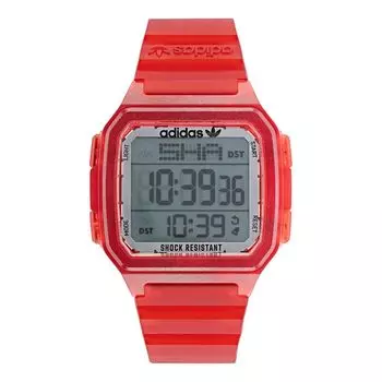 Женские часы Adidas Resin, красный