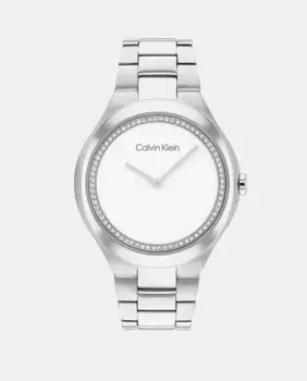 Женские часы Admire 25200365 стальные Calvin Klein, серебрянный