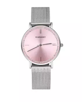 Женские часы Alliance RA541601 со стальным и серебряным ремешком Radiant, серебро