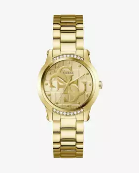Женские часы Annette GW0861L2 из стали и золотого ремешка Guess