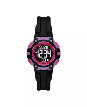 Женские часы Anoka Digital, черные, из поликарбоната Skechers, черный
