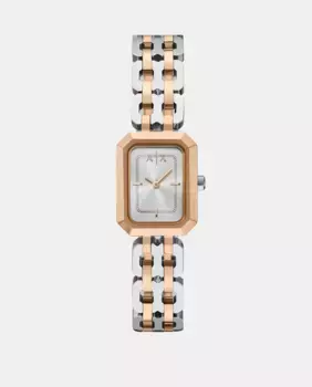 Женские часы AX5810 из двухцветной стали Armani Exchange, мультиколор