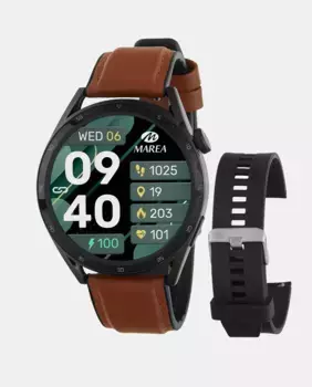 Женские часы B60003/1 черные силиконовые Marea, черный