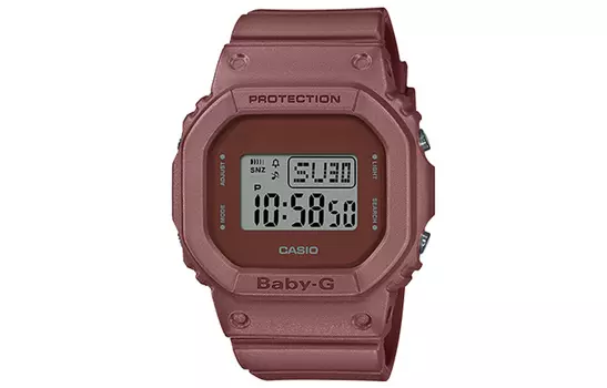 Женские часы BABY-G 40 мм Coffee Watch BGD-560ET-5PRD CASIO