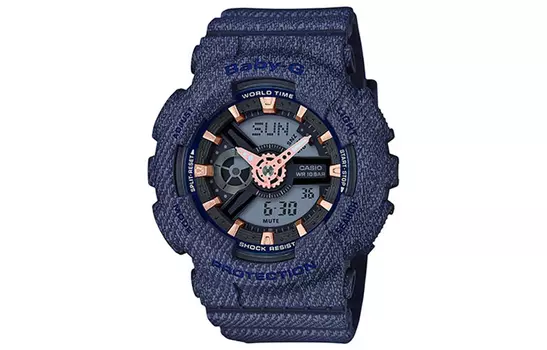 Женские часы BABY-G Gray BA-110DE-2A1 CASIO