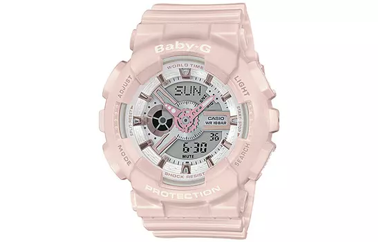 Женские часы BABY-G Gray BA-110RG-4A CASIO