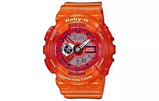 Женские часы BABY-G Orange BA-110JM-4A CASIO