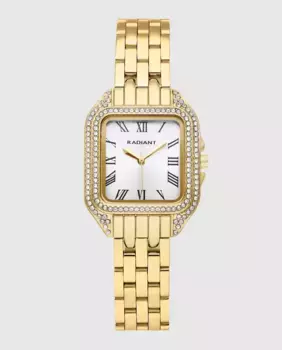 Женские часы Bahamas luxe RA658202 из стали и золотого ремешка Radiant