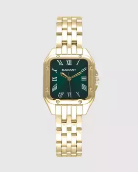 Женские часы Bahamas RA618205 со стальным и золотым ремешком Radiant, золотой