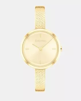 Женские часы Beam 25200182 из золотой стали Calvin Klein, золотой