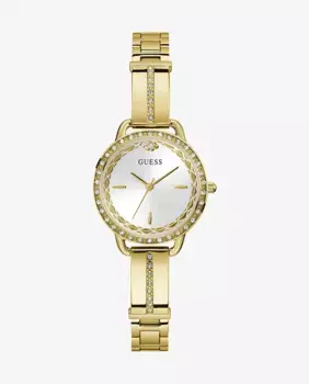 Женские часы Bellini GW0856L1 из стали с золотым ремешком Guess, золото