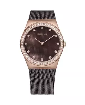 Женские часы Bering 12430-262 CLASSIC, украшенные элементами Swarovski Bering, белый