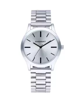Женские часы Bettina RA632201 из стали с серебристо-серым ремешком Radiant, серебрянный