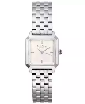 Женские часы Boxelle на стальном браслете серебристого тона, 19.5 мм Rosefield, серебряный