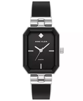 Женские часы-браслет из кварцевого эмалированного сплава, 24 x 37,5 мм Anne Klein, мультиколор