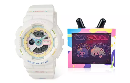 Женские часы CASIO BABY-G, Изготовленный на заказ ящик для хранения телевизора