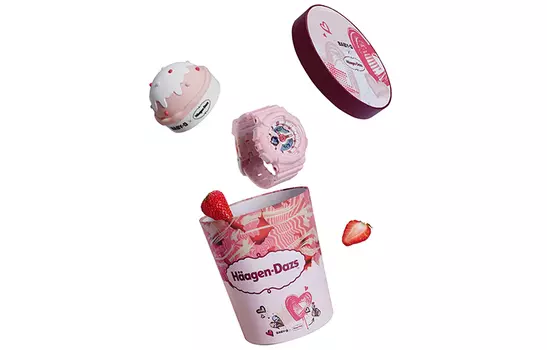 Женские часы CASIO BABY-G, Розовый — специальная упаковка