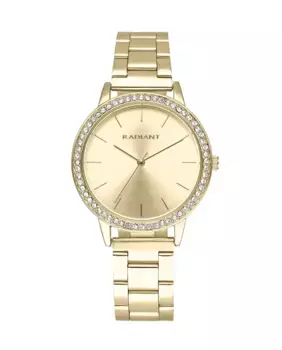 Женские часы Christy RA620203 со стальным и золотым ремешком Radiant, золотой