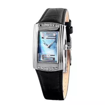 Женские часы Chronotech Leather, черный