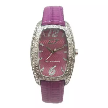 Женские часы Chronotech Leather, фиолетовый