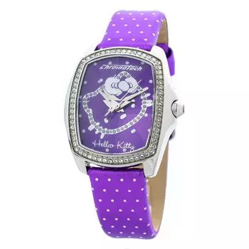 Женские часы Chronotech Leather, фиолетовый