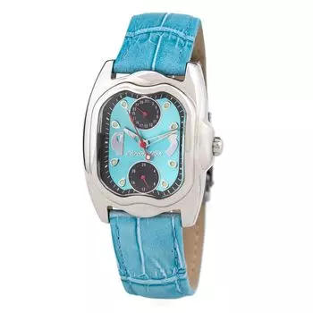 Женские часы Chronotech Leather, синий