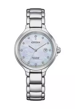 Женские часы CITIZEN, серебро