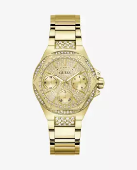 Женские часы Envy GW0878L2 из стали и золотого ремешка Guess