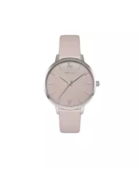 Женские часы Eros Limited Release с ремешком из итальянской кожи и минеральным стеклом Vincero, серебряный