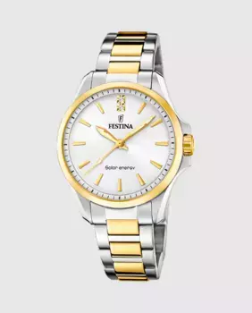 Женские часы F20655/2 Solar Energy из разноцветной стали Festina, мультиколор