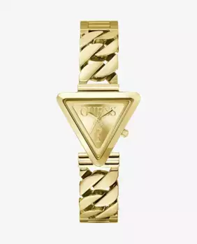 Женские часы Fame GW0859L2 из стали и золотого ремешка Guess