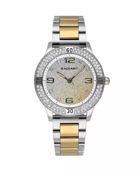 Женские часы Frozen RA564203 со стальным и золотым ремешком Radiant, серебро