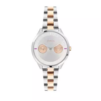 Женские часы Furla Metropolis с серебристым циферблатом из нержавеющей стали, серебряный