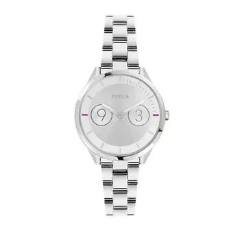 Женские часы Furla Metropolis с серебристым циферблатом из нержавеющей стали, серебряный