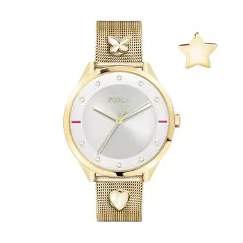 Женские часы Furla Pin Silver Dial из нержавеющей стали