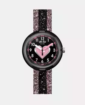 Женские часы Garden Fiesta FPNP071 Bio PET черные Flik Flak