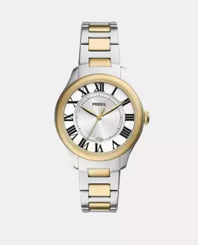 Женские часы Gilmore ES5396 в двухцветном стальном корпусе Fossil, мультиколор