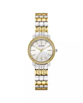 Женские часы Hayley GW0612L2 со стальным и серебряным ремешком Guess, серебро