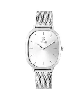 Женские часы Heritage из серебристой стали Tous, серебро