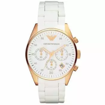 Женские часы-хронограф ar5920 Emporio Armani, розовый