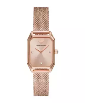 Женские часы из нержавеющей стали. Emporio Armani, розовый